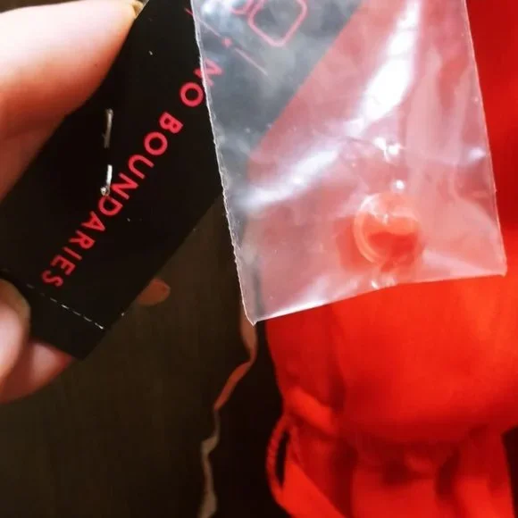 No Boundaries Red Dress Sz XL (15-17) - Picture 8 of 15